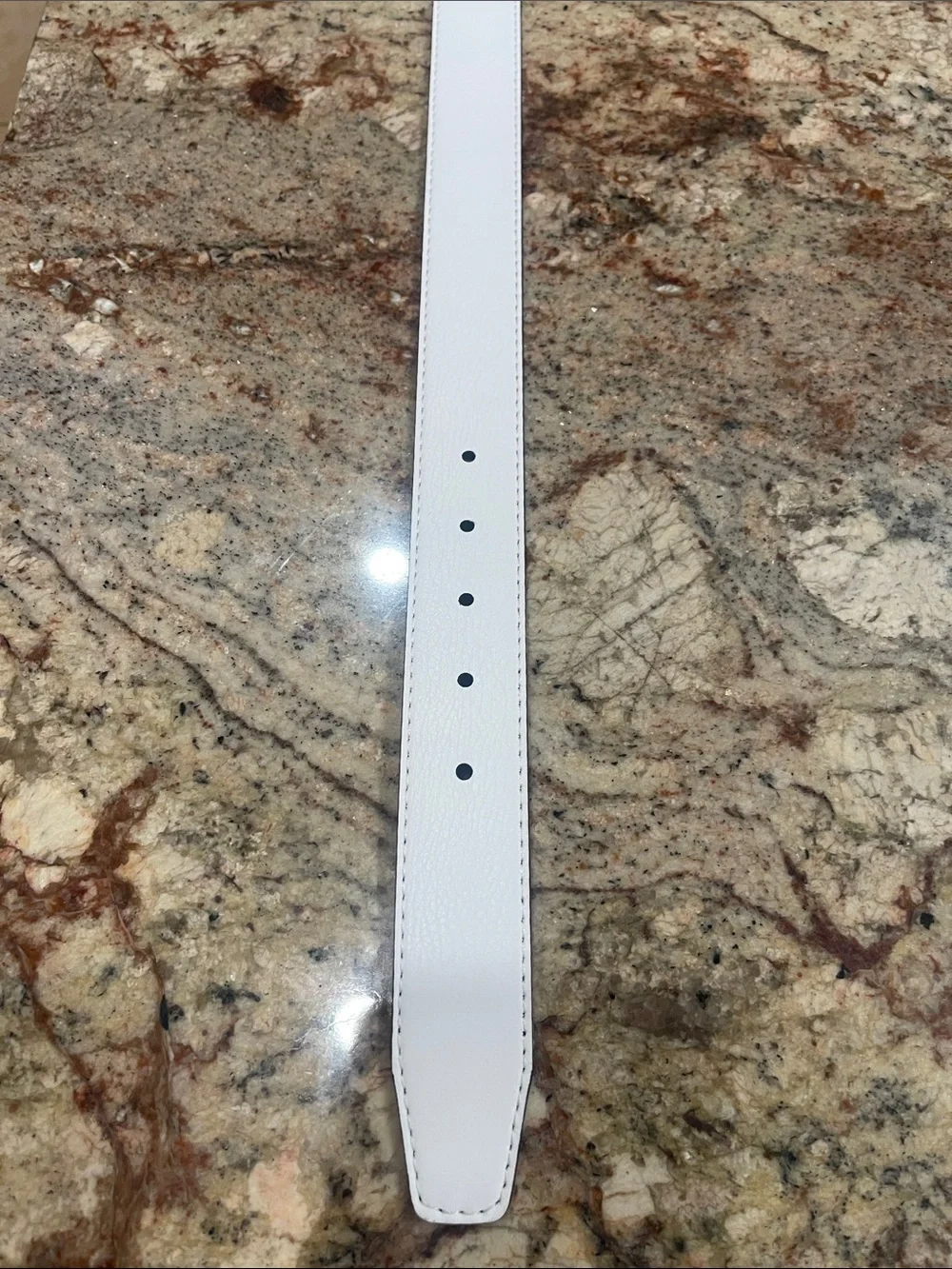 Nike- Men's White Belt S:36